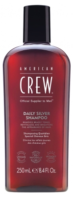 American Crew Daily Silver Shampoing Violet Quotidien 250 ml