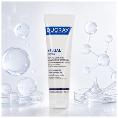 Ducray Elution Kelual Shampoing Quotidien Anti-Pelliculaire Glycine 100 ml
