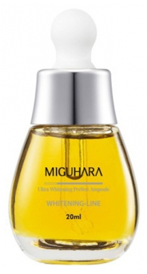 Miguhara Whitening Line Éclaircissante et Blanchissane Visage Ampoule 20 ml