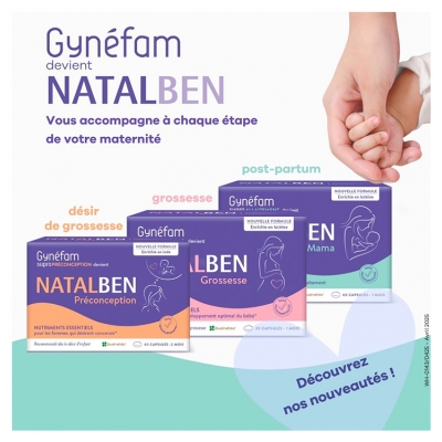 Effik Natalben Mama 2 Mois 60 Capsules