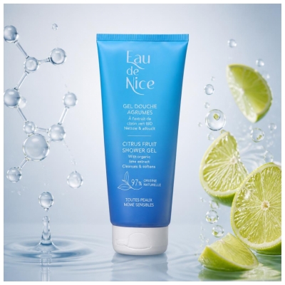 Eau de Nice Gel Douche Agrumes Toutes Peaux 200 ml
