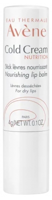 Avène Cold Cream - Stick Lèvres Nourrissant - Lèvres Desséchées et Irritées 4 g