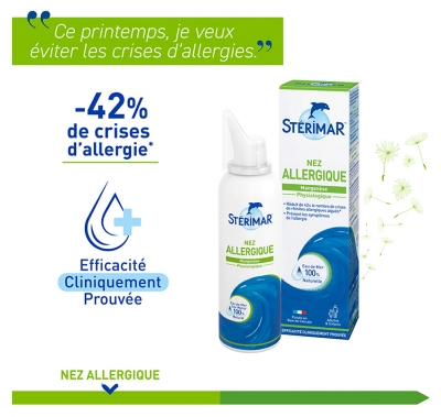 Stérimar Nez Allergique Adultes et Enfants 100 ml