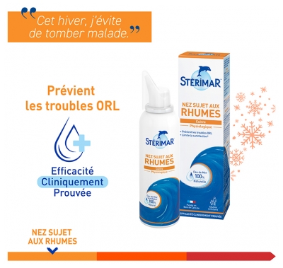Stérimar Nez Sujet aux Rhumes Adultes et Enfants 100 ml