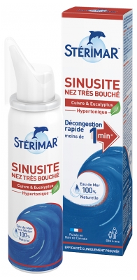 Stérimar Sinusite Nez Très Bouché Dès 6 Ans 50 ml
