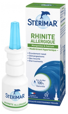 Stérimar Rhinite Allergique Spray Valve Dès 3 Ans 20 ml