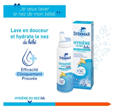 Stérimar Bébé Hygiène du Nez Dès la Naissance 100 ml