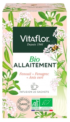 Vitaflor Allaitement Bio 20 Unités