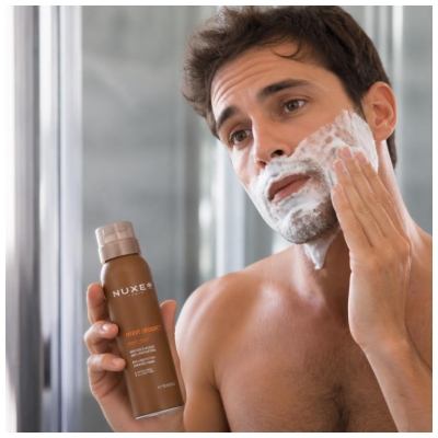 Nuxe Men [Boost] Mousse à Raser Anti-Irritations Toutes Peaux 150 ml