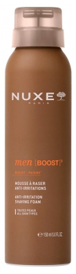 Nuxe Men [Boost] Mousse à Raser Anti-Irritations Toutes Peaux 150 ml