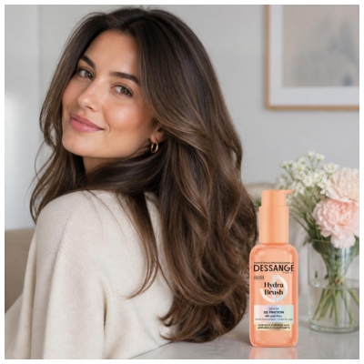 Dessange Hydra Brush Sérum de Finition Cheveux Exposés aux Appareils Chauffants 110 ml