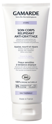 Gamarde Atopic Soins Corps Relipidant Anti-Grattage Peaux Sensibles Bio 200 ml