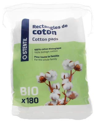 Stentil Rectangles de Coton 180 unités