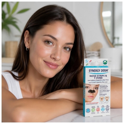 Incarose Synergy Derm Patchs Nez et Zone T au Charbon Végétal 8 Patchs