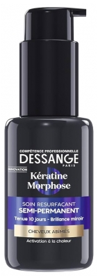 Dessange Kératine Morphose Soin Resurfaçant Semi-Permanent pour les Cheveux Abîmés 50 ml