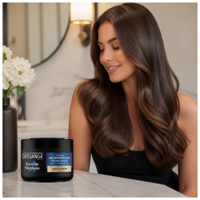 Dessange Kératine Morphose Masque Reconstructeur pour les Cheveux Abîmés 280 ml