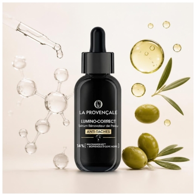 La Provençale Bio Lumino-Correct Sérum Anti-Taches Rénovateur de Peau 30 ml