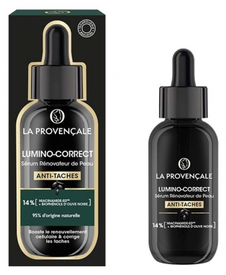 La Provençale Bio Lumino-Correct Sérum Anti-Taches Rénovateur de Peau 30 ml