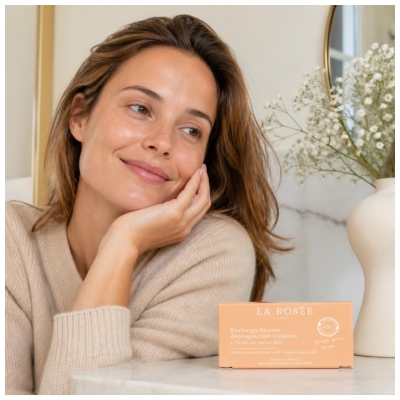 La Rosée Baume Démaquillant Fondant à l'Huile de Cerise Recharge 90 ml