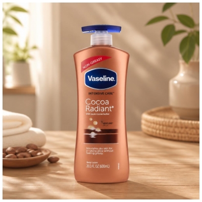 Vaseline Cocoa Crème pour le Corps 600 ml
