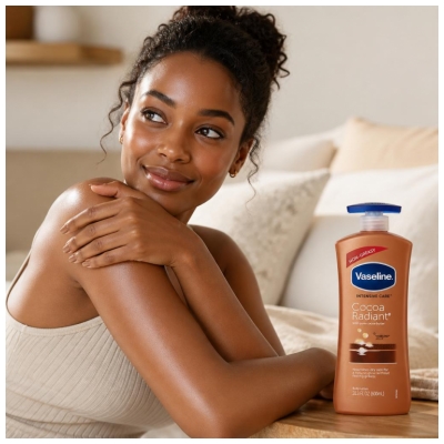 Vaseline Cocoa Crème pour le Corps 600 ml