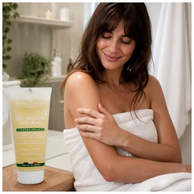 BeauTerra Gel Douche Surgras 2en1 Extra-Doux 200 ml 