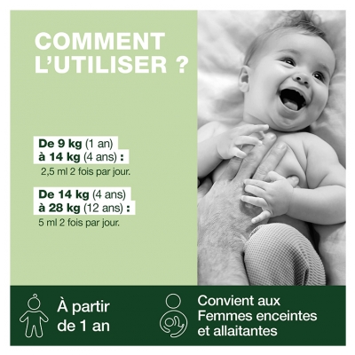 Pranarôm PranaBB Sirop Toux Dès 1 An Bio 120 ml