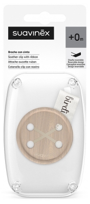 Suavinex Birdies Attache-Sucette Ruban Dès 0 Mois