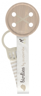 Suavinex Birdies Attache-Sucette Ruban Dès 0 Mois