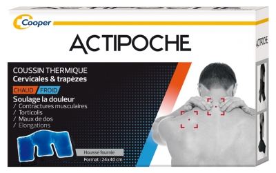 Cooper Actipoche Cervicales & Trapèzes Chaud Froid 1 Poche Thermique