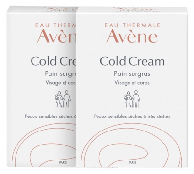 Avène Cold Cream Pain Surgras Lot de 2 x 100 Grammes
