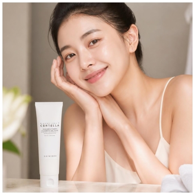 Skin1004 Madagascar Centella Tone Brightening Cleansing Gel Moussant Nettoyant 125 ml