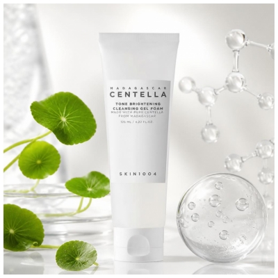 Skin1004 Madagascar Centella Tone Brightening Cleansing Gel Moussant Nettoyant 125 ml