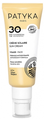 PATYKA Crème Solaire pour le Visage SPF30 Bio 40 ml
