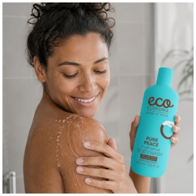 Ecoforia Skin Harmony Pure Peace Gel Douche Apaisant Chocolat & Coco 400 ml