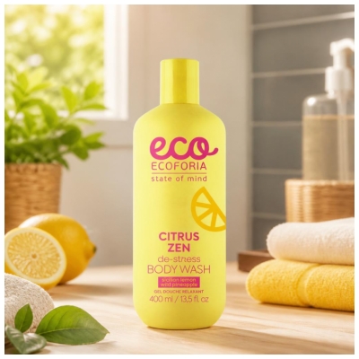 Ecoforia Skin Harmony Citrus Zen Gel Douche Relaxant Citron & Exotique 400 ml
