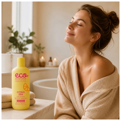 Ecoforia Skin Harmony Citrus Zen Gel Douche Relaxant Citron & Exotique 400 ml