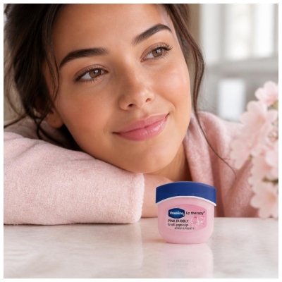 Vaseline Baume à Lèvres Pink Bubbly Délicieuse 7 g