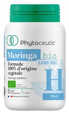 Phytoceutic Moringa 1400 mg Bio 60 Comprimés