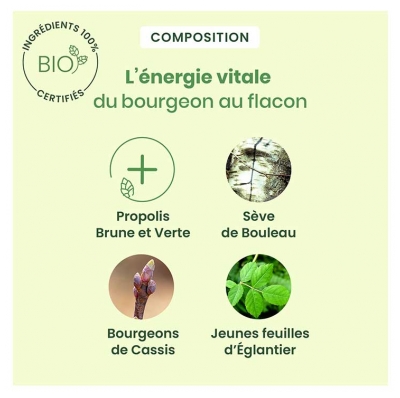 HerbalGem Monodoses Propolis Bio 7 Monodoses de 10 ml