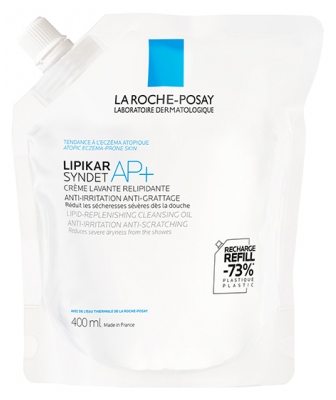 La Roche-Posay Lipikar Syndet Ap+ Crème Lavante Relipidante Éco-Recharge 400 ml