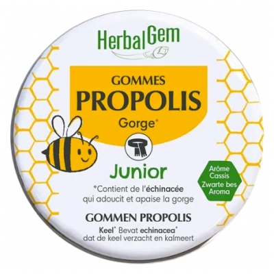 HerbalGem Gommes Propolis Gorge Junior Bio 45 g