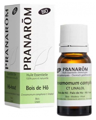 Pranarôm Huile Essentielle Bois de Hô Cinnamomum Camphora Bio 10 ml