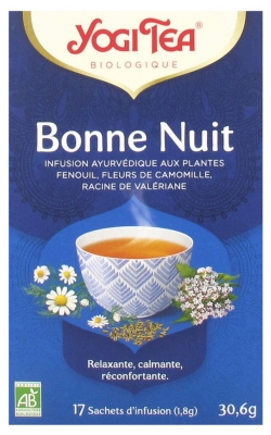 Yogi Tea Bonne Nuit Bio 17 Sachets de 1,8 g