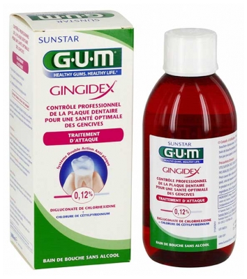 Gum Bain de Bouche Gingidex® 0,12% Chx 300 ml