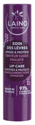 Laino Soin Des Lèvres Pailleté Senteur Cassis 4 g - Senteur : Cassis