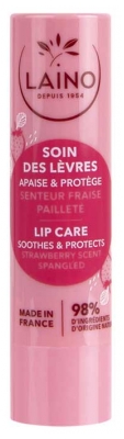 Laino Soin Des Lèvres Pailleté Senteur Cassis 4 g - Senteur : Fraise Pailleté