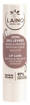 Laino Soin Des Lèvres Pailleté Senteur Cassis 4 g - Senteur : Coco Pailleté
