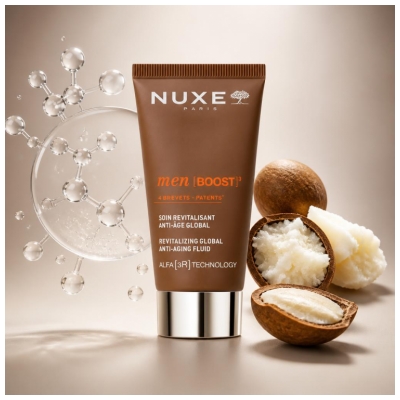 Nuxe Men [Boost] Soin Revitalisant Anti-Âge Global Toutes Peaux 50 ml