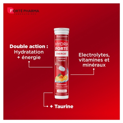 Forté Pharma Hydra Forté Énergie 24 Unités Effervescentes